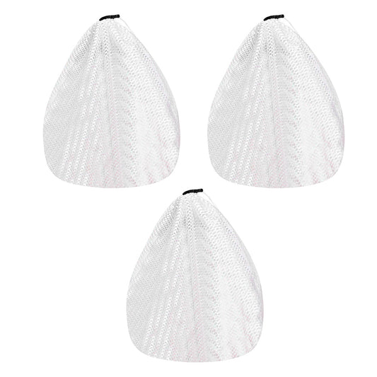 Set 3Pcs Mesh Laundry Bags with Drawstring Closure Wash Bags for Washing Machine