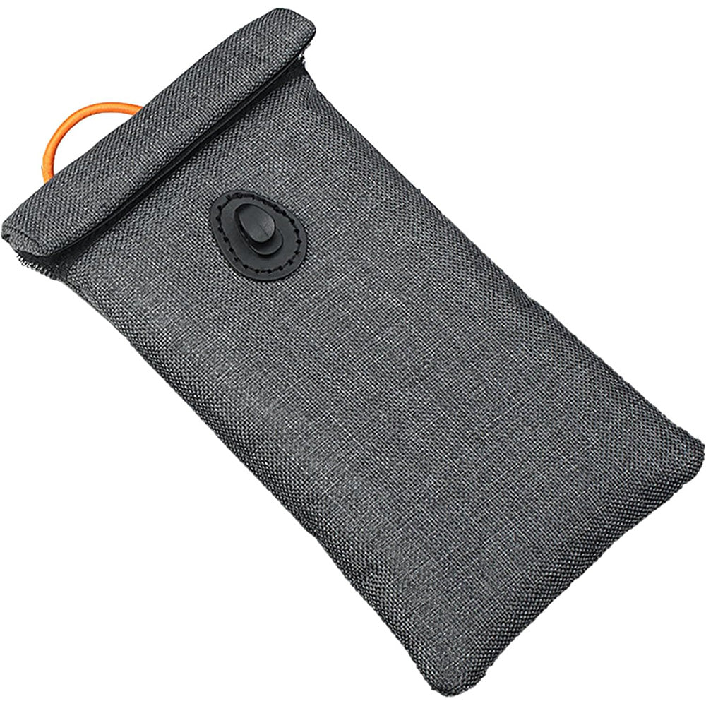 Faraday Phone Pouch RFID Signal Blocking Key Pouch Wallet Case For Privacy Protection-Grey