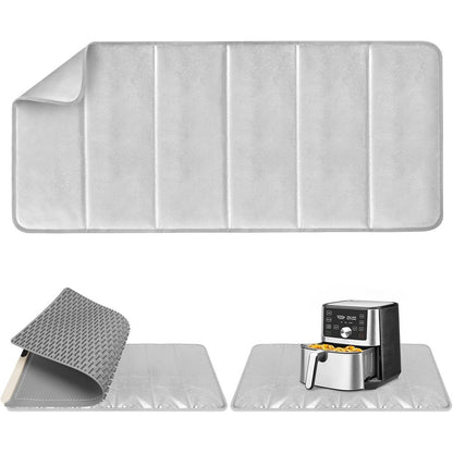 Aluminum Heat Resistant Mat Foldable Insulation Pad for Oven Cooker Countertop