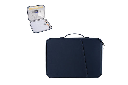 Tablet Sleeve 10.8-13 inch Laptop Sleeve Protective Carrying Case Bag Travel Pouch-Blue