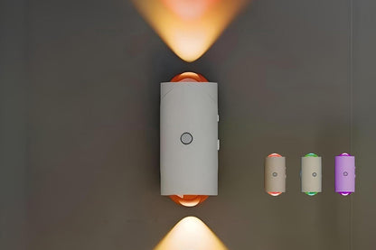 Motion Sensor Night Light  Wall Light USB Charging Wireless Sunset Lamp