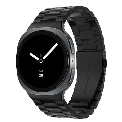 Metal Replacement Watch Band for Samsung Galaxy Watch 8 40 44 46mm-Black