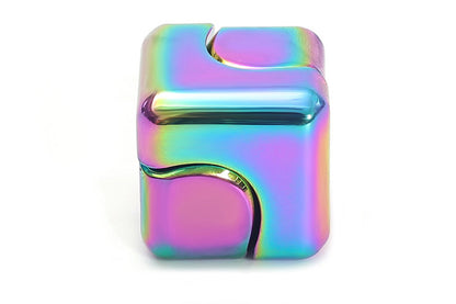 2Pcs Fidget Spinner Toys Cube Infinity Cube Anxiety Fidget Sensory Toy for Adults