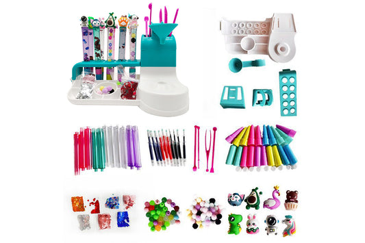 DIY Pen Making Kit Creative Art Craft Kit Birthday Back School Gifts for 6 Years