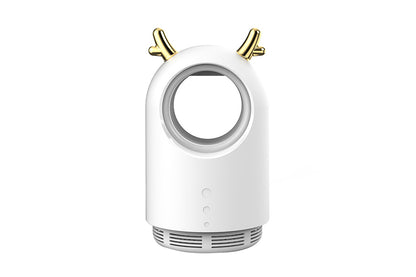 Bug Zapper Outdoor And Indoor USB Rechargeable Mosquito And Fly Killer Lamp-White color