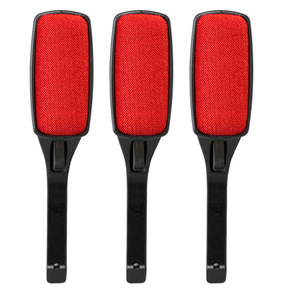 3 Pack Electrostatic Lint and Pet Hair Removal Brush Set
