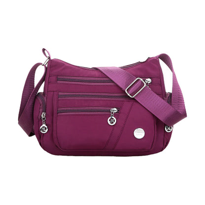 Multifunctional Casual Crossbody Shoulder Bag Handbags for Women Purple