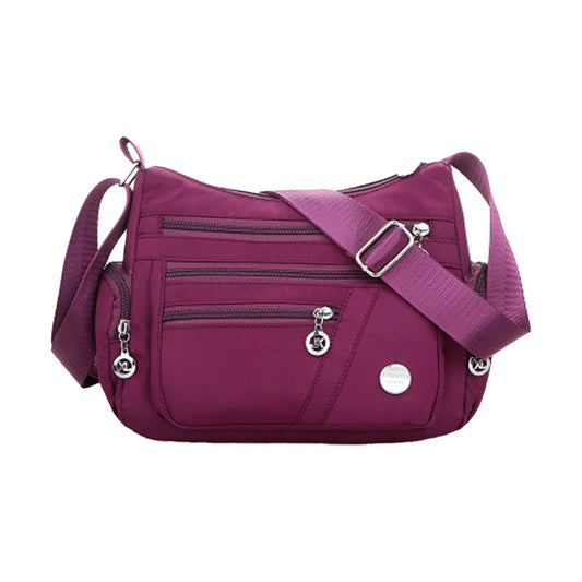 Multifunctional Casual Crossbody Shoulder Bag Handbags for Women Purple