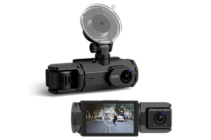 3 Channel Dash Cam With Motion Detection
