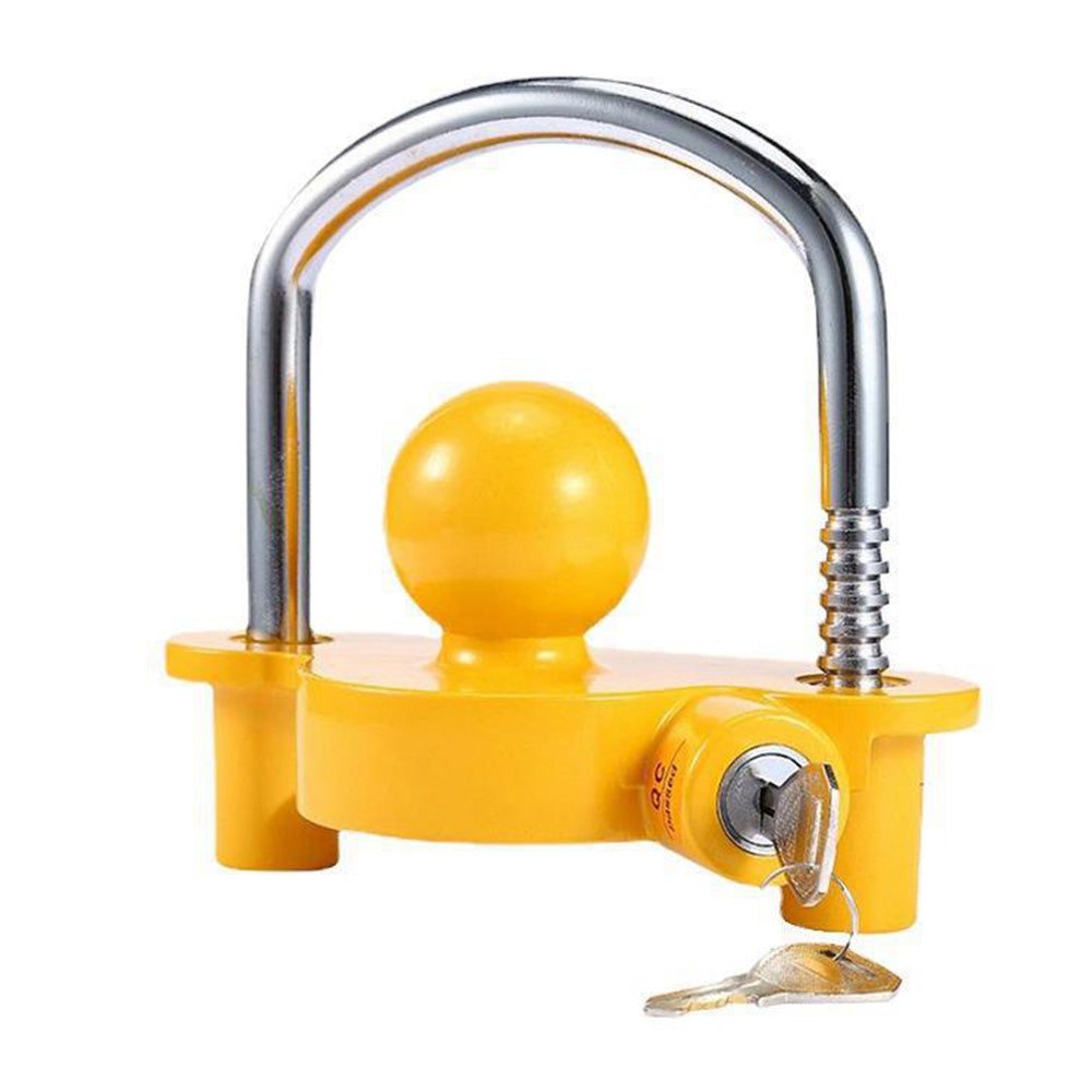 Adjustable Trailer Coupler Lock for 4.76cm 5.08cm and 5.87cm Hitches