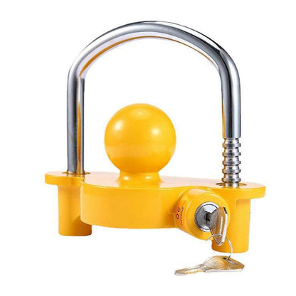 Adjustable Trailer Coupler Lock for 4.76cm 5.08cm and 5.87cm Hitches