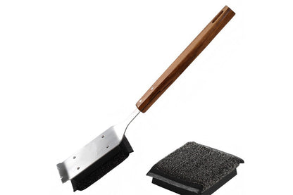 Stainless Steel Bristle Free Grill Brush And Scraper Grill Cleaner For Outdoor