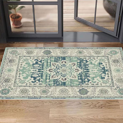 Vintage Boho Floor Mat Washable Non Slip Rugs for Living Room Bedroom Entryways Style 1