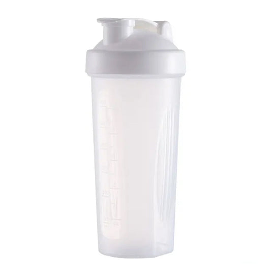 600ML Shaker Bottles Protein Mixes Shaker Bottle Shaker Cup White