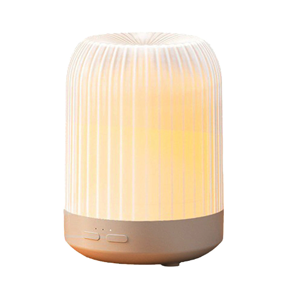 Ultrasonic Essential Oil Diffuser 250ML Small  Humidifiers with Night Light for Home Office Warm Light