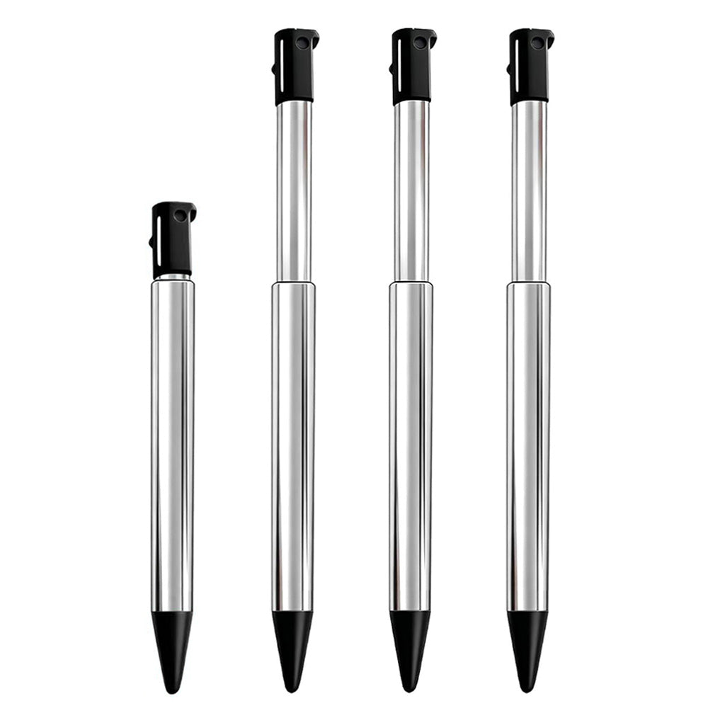 4 Piece Replacement Stylus Pens for Nintendo 3DS - Black