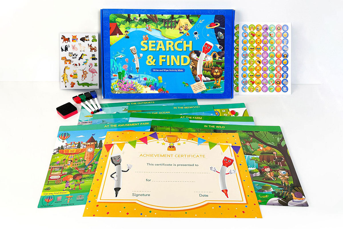 Preschool Learning Activities Search and Find Book Busy Book Activity Books Birthday Gifts