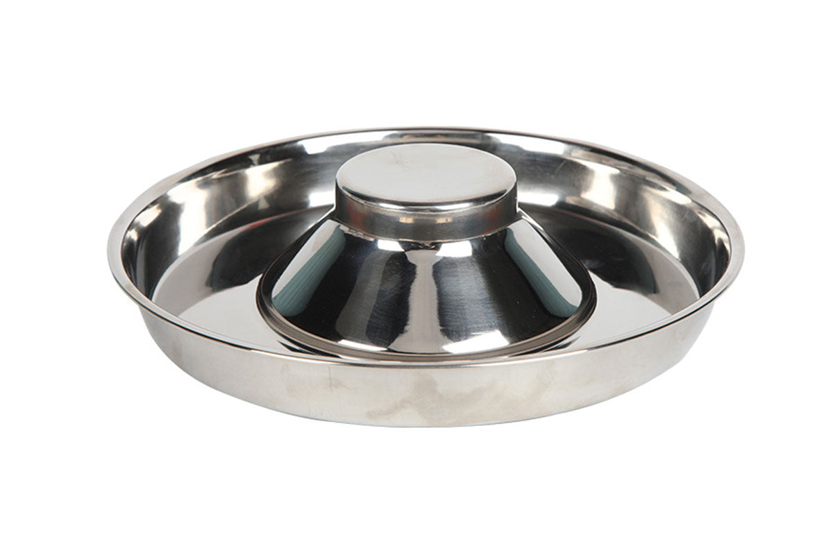 Stainless Steel Pet Feeder Bowl Dog Slow Food Bowl