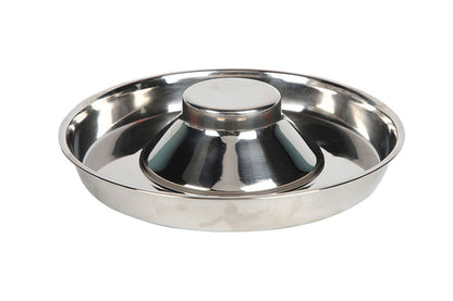 Stainless Steel Pet Feeder Bowl Dog Slow Food Bowl