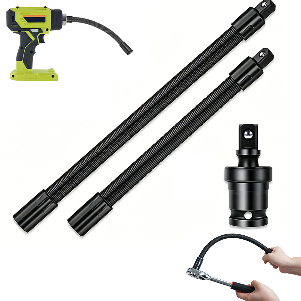Impact Wrench Flexible Extension Rod Set