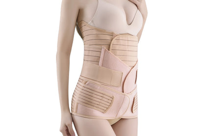 3 in 1 Postpartum Belly Band Waist Shapewear Recovery Girdle After Birth Support -Cuticolor