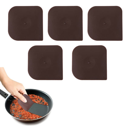 5Pcs Pan Scrapers Pot and Pan Cleaning Kitchen Essentials