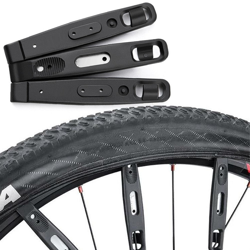 3Pcs Bike Tire Levers Metal Boosted Steel Boosted Tool Ease and Replace The Tubes