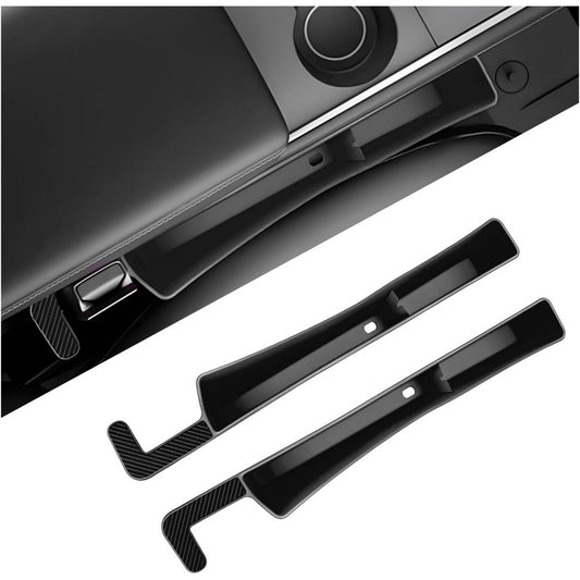 Car Seat Gap Filler Seat Gap Organizer with Phone Holder for SUV Truck-Black