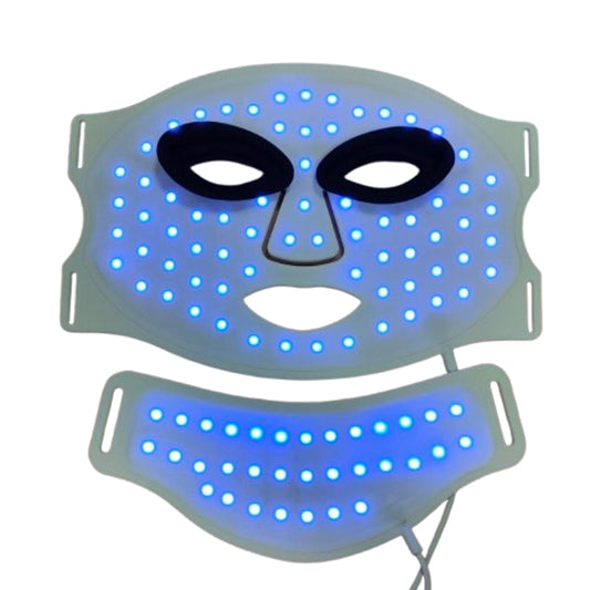 Silicone Skin Care Mask 7 Coloured LED Face Neck Mask Light Tool