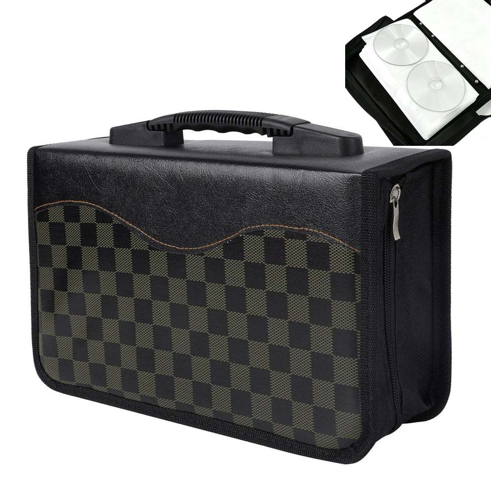 128 Capacity CD DVD Storage Binder Disc Storage Case