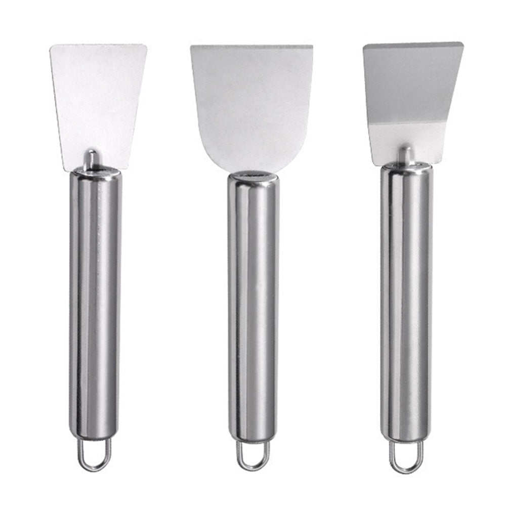 3 Piece Stainless Steel Ice Scraper Kit for Freezer Kitchen Grease
