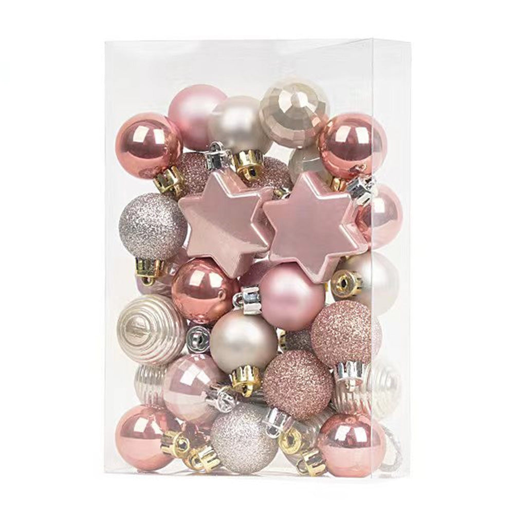 33Pcs Christmas Tree Baubles ¨C Decorations for Holiday Party and Wedding