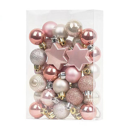 33Pcs Christmas Tree Baubles ¨C Decorations for Holiday Party and Wedding