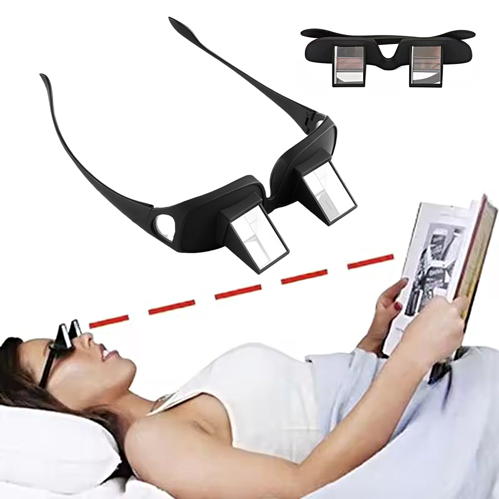 Prism Lazy Creative Eyeglasses Horizontal Lie Reading View Glasses Periscope Watch TV On Bed