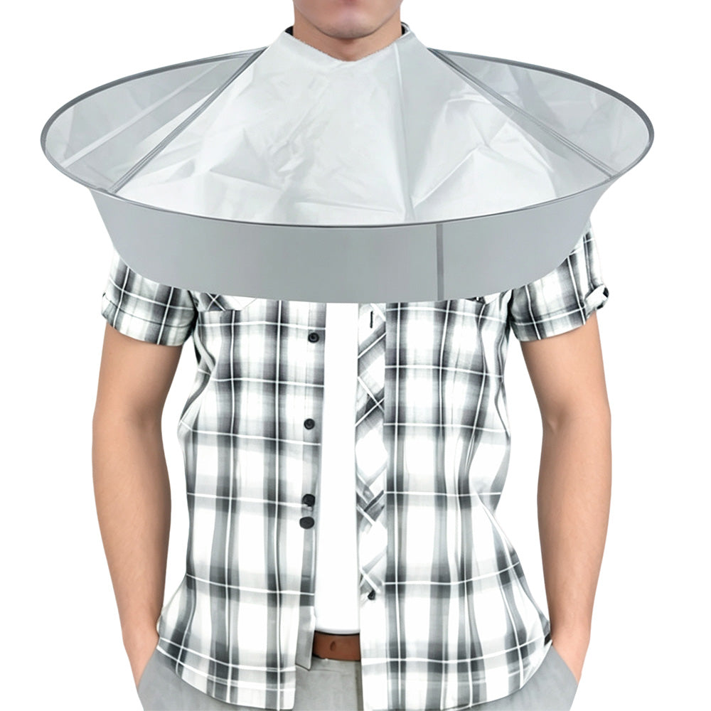 Collapsible Hair Cutting Cape with Storage Bag Hair Cutting Umbrella