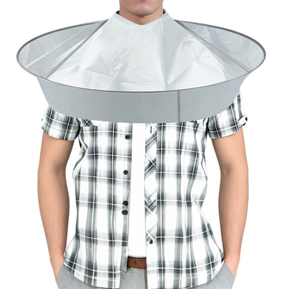 Collapsible Hair Cutting Cape with Storage Bag Hair Cutting Umbrella