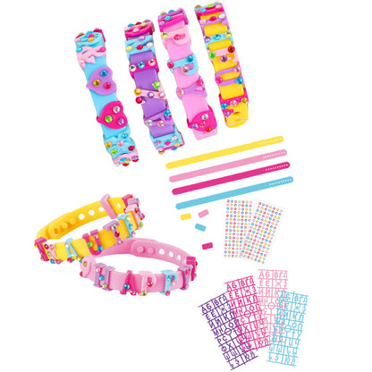 DIY Friendship Bracelet Kit â€?Cool Bracelet Maker with Charms and Stickers