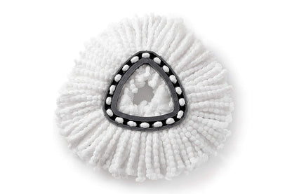 6Pcs Spin Mop Replacement Head Microfiber Mop Refill for Ocedar Vileda Triangle Swivel Mops