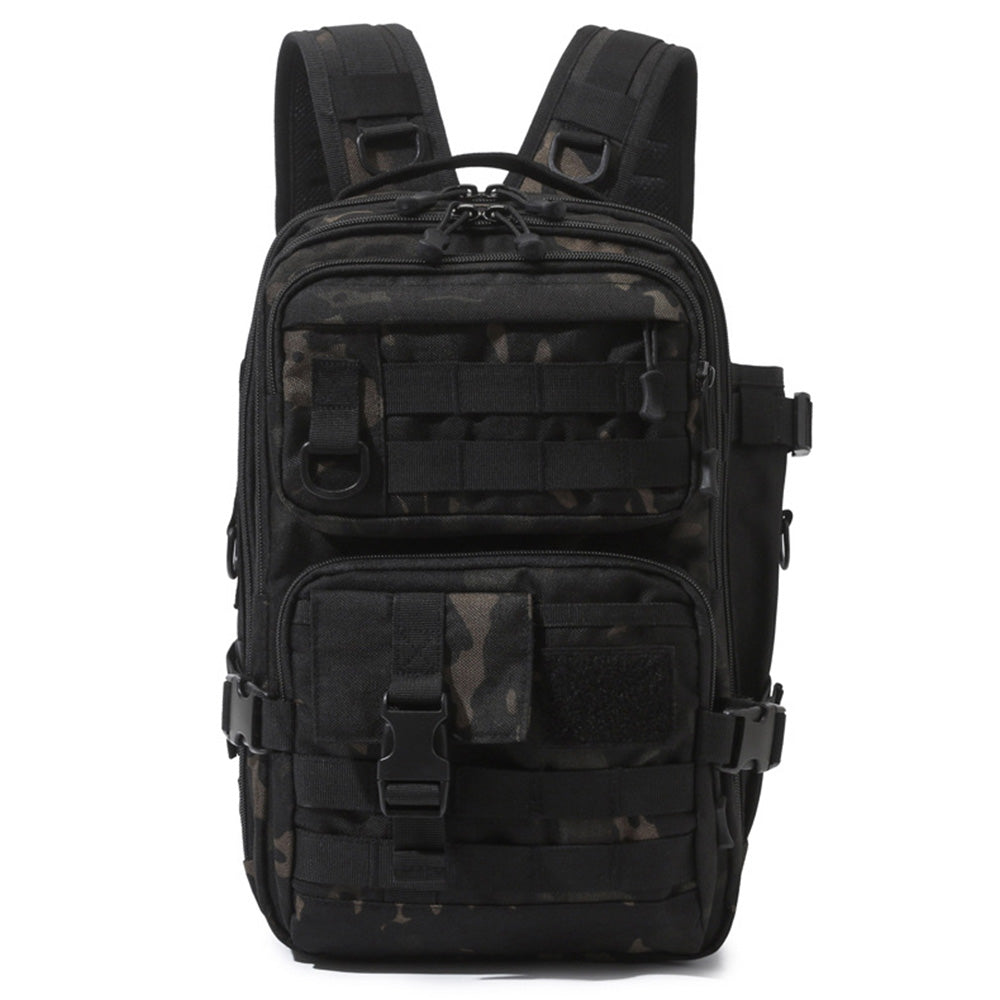 Tactical Backpack Outdoor Assault Fishing Bag with Camouflage
