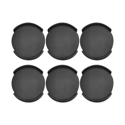 6Pcs Mug Organizers Cup Stackers Holders Black