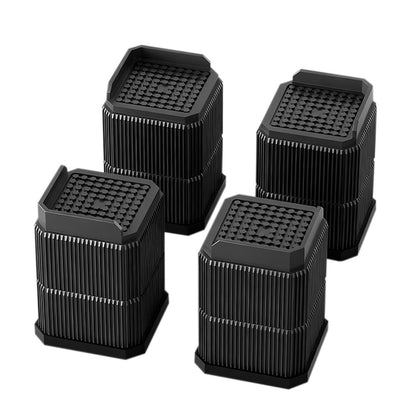 Adjustable Furniture Leg Riser Pads Heavy-Duty Risers for Sofa Bed & Desk