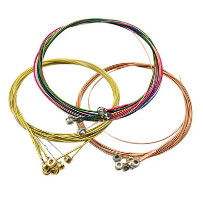 3Pcs Set Guitar Strings Replacement Acoustic Guitar Strings