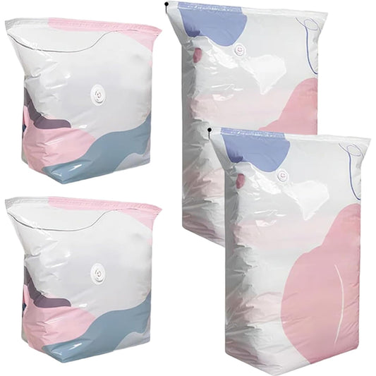 4 Piece No - Vacuum Compression Storage Bags
