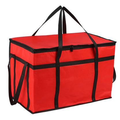 Insulated Bags Food Delivery Pizza Delivery Bags for Grocery Shopping Catering-Red