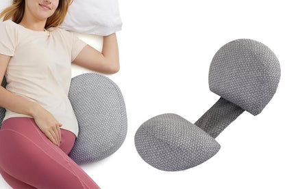 Pregnancy Pillow for Sleeping Adjustable Travel Wedge Pillow for Back Belly Hip
