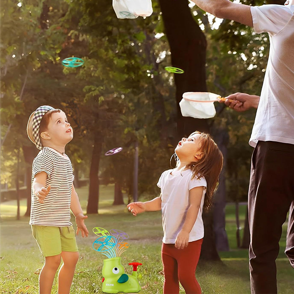 Outdoor Flying Disc Launcher Game Toys for Kids Outdoor Summer Toys