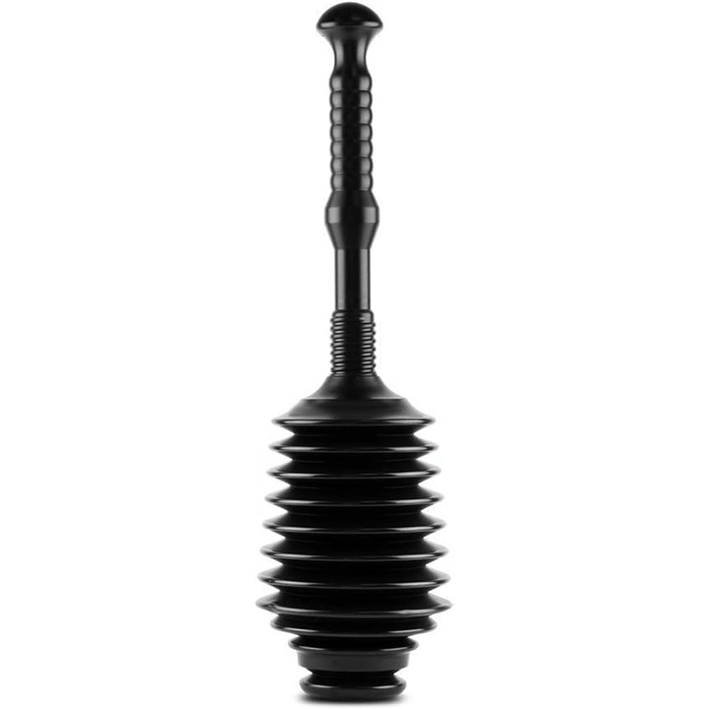 High-Pressure Toilet Plunger with Detachable Bellows Design
