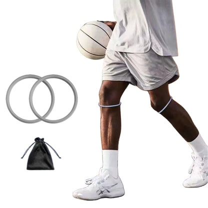 2PCS Patella Support Bands for Knee Tendon Running Basketball Hiking-Grey