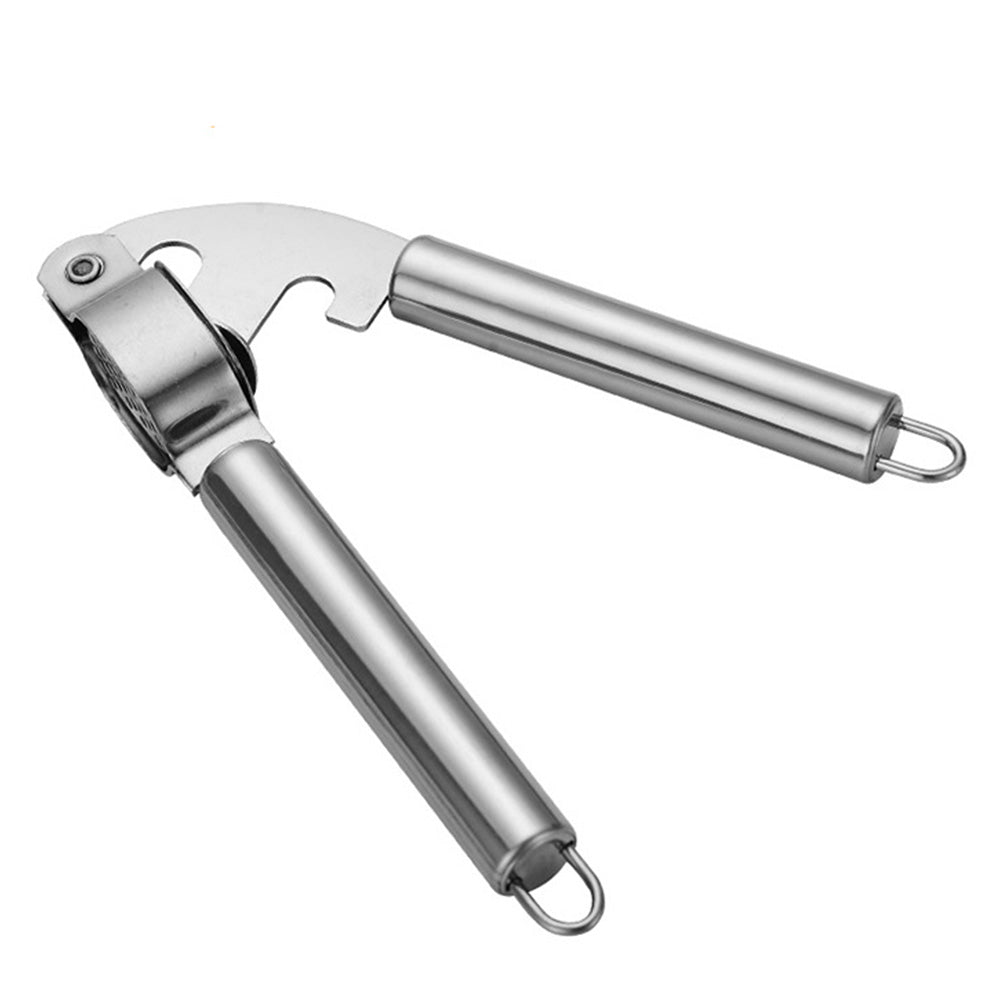 Manual Stainless Steel Garlic Press Crusher for Home Kitchen Cooking