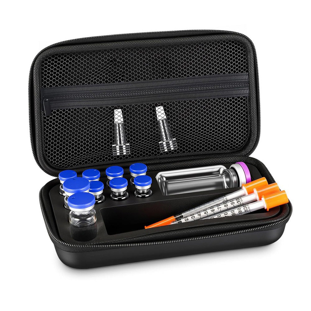 Vial Storage Cases Compatible with 3ml 10ml 30ml Bottles-Black